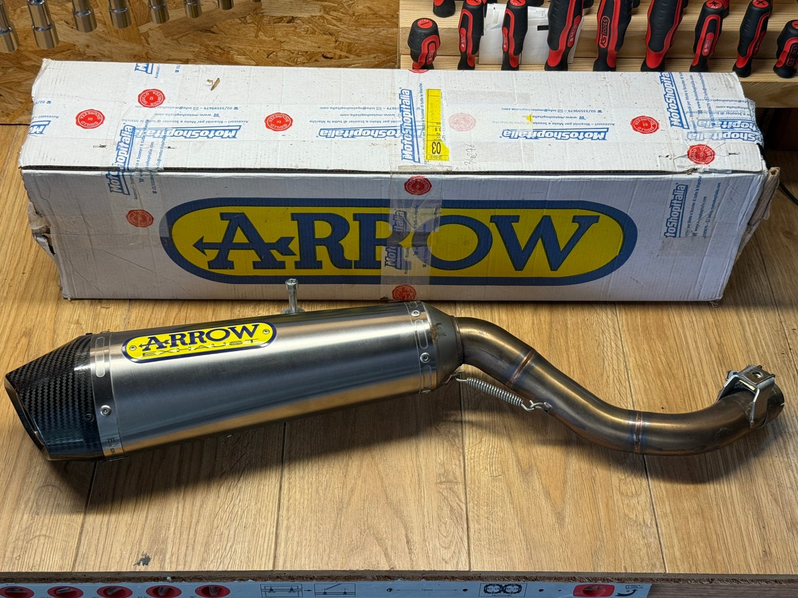 Echappement Arrow pour Honda CRF 250 L ou Rally, Enlèvement, Utilisé