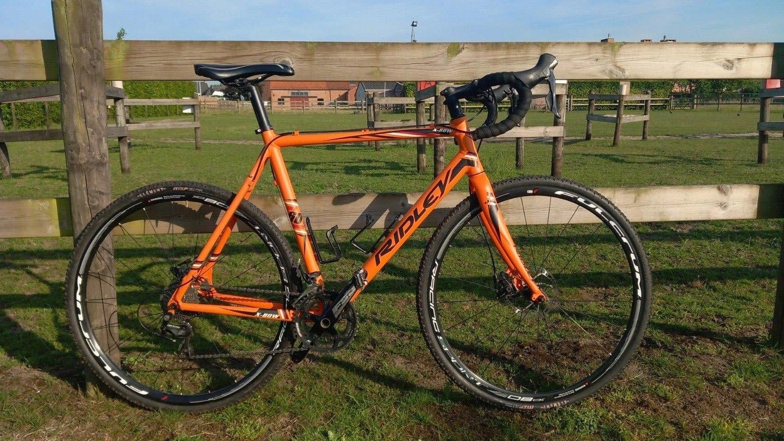 Ridley X-Bow Cyclocrossfiets/Gravelbike – Maat 58, Ophalen, 24 inch of meer, Aluminium, Zo goed als nieuw
