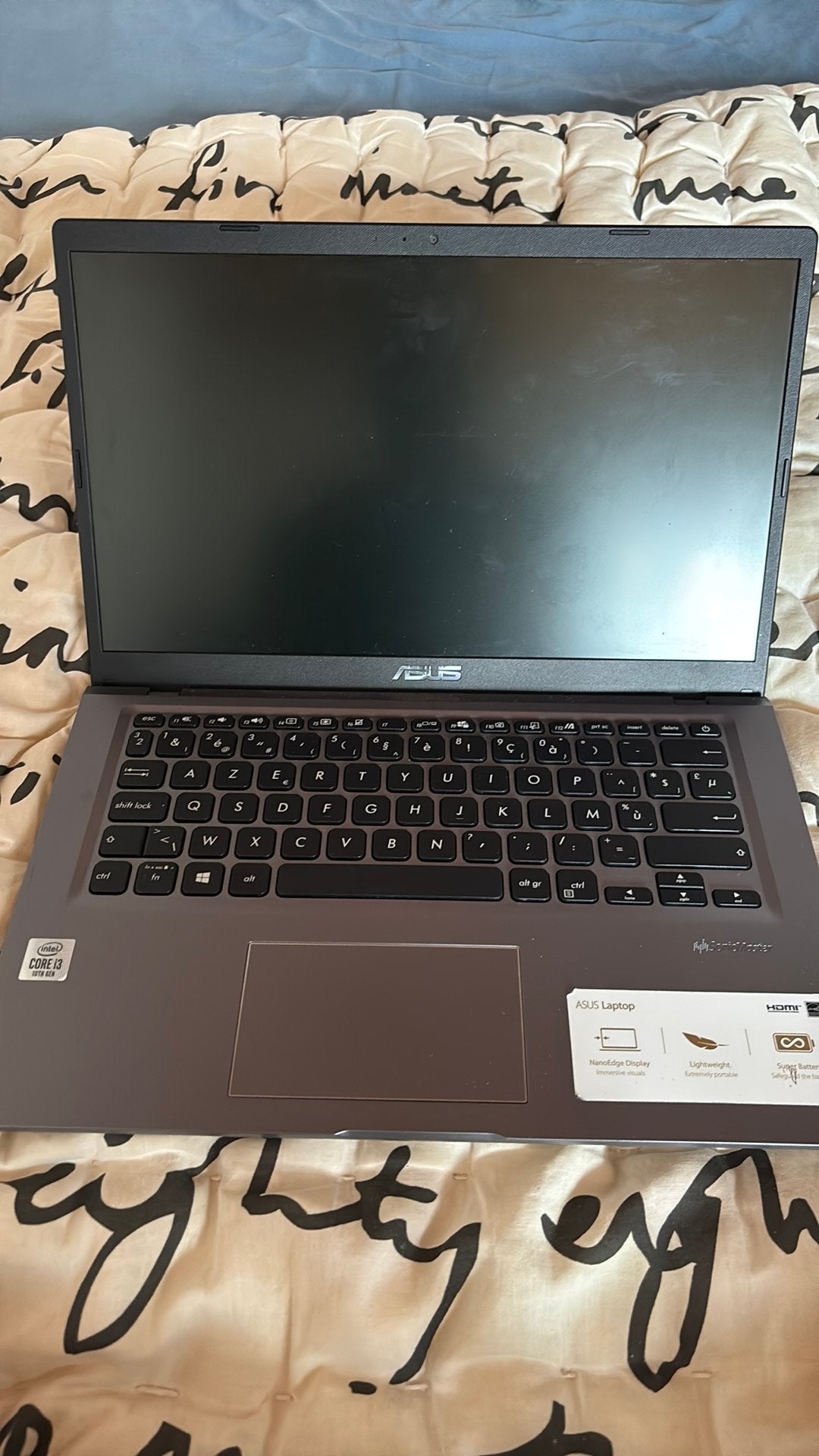ASUS Laptop Intel Core i3 – 10e generatie, Informatique & Logiciels, Enlèvement, Comme neuf