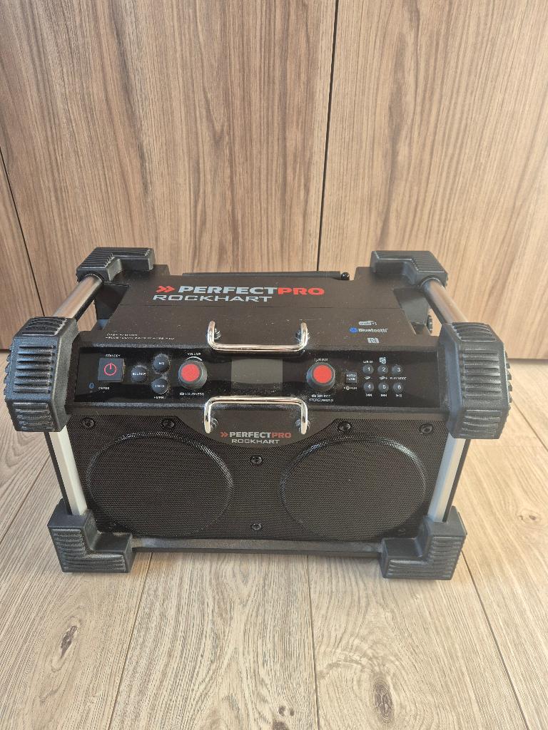 Bouwradio PerfectPro Rockhart, Ophalen, Zo goed als nieuw, Bouwradio