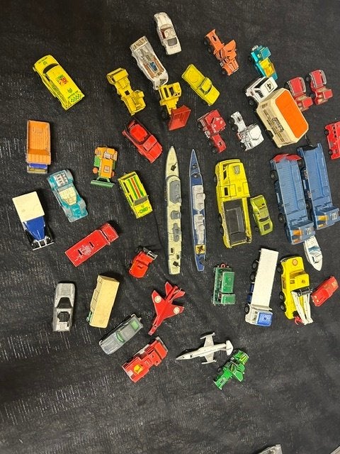 verzamel matchbox  auto's restauratie, Verzamelen, Ophalen of Verzenden, Gebruikt, Auto's