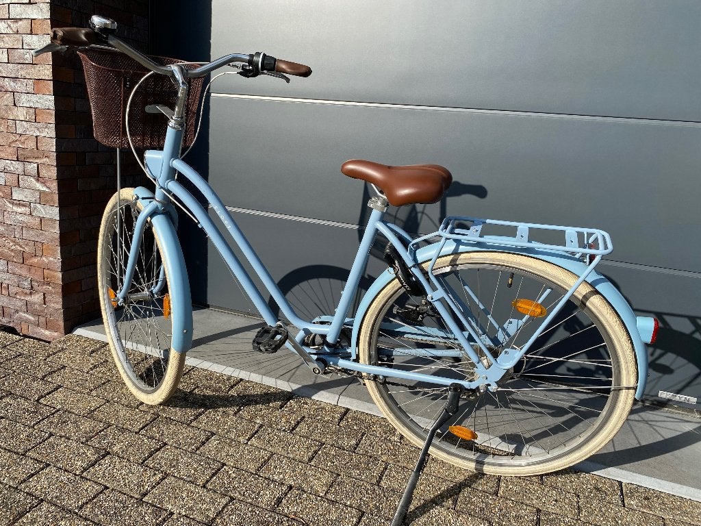 Stadsfiets Elips 520 (decathlon), Fietsen en Brommers, Ophalen, Zo goed als nieuw, Velgrem, Versnellingen