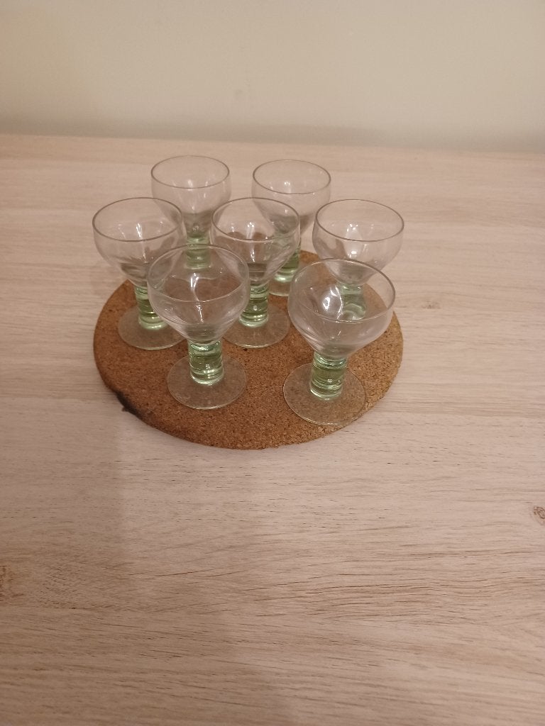 antieke borrelglaasjes, Antiek en Kunst, Ophalen