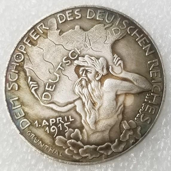 Otto von Bismarck, « fondateur de l"Empire », 100 ans, Envoi, Autres, Emblème ou Badge