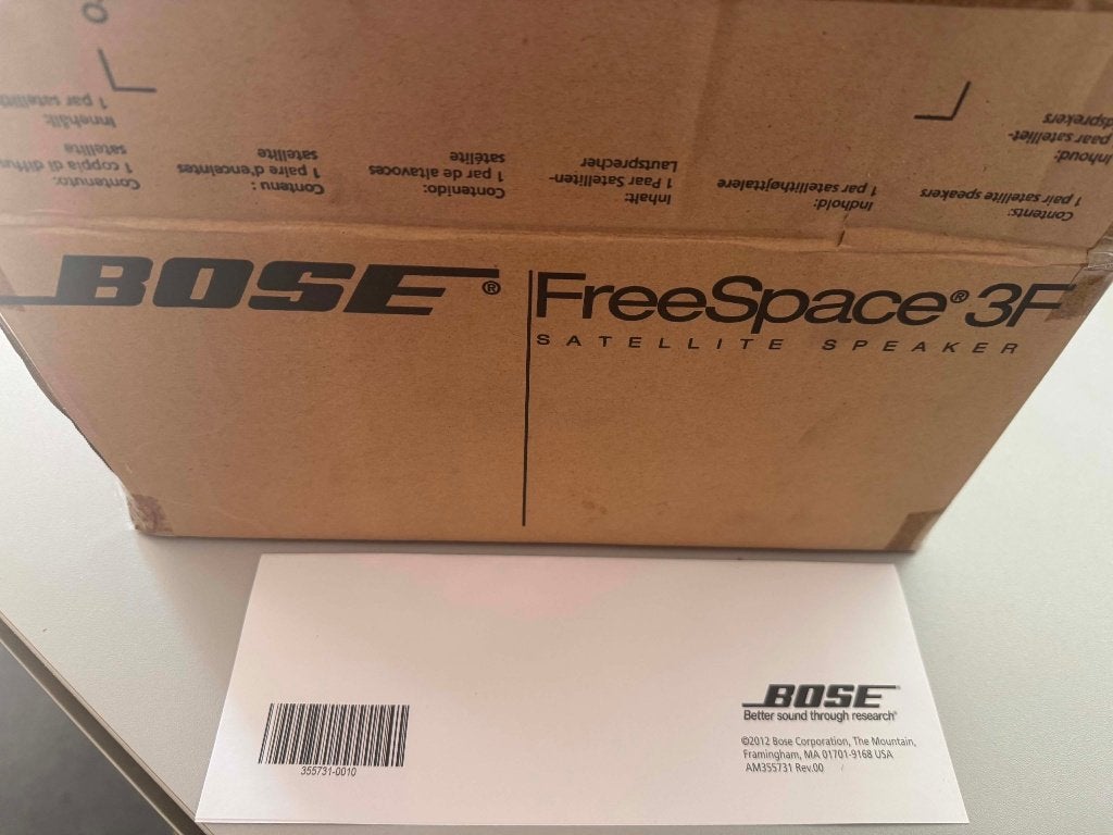 Haut parleur Bose freespace 3F, Enlèvement, Neuf, Bose