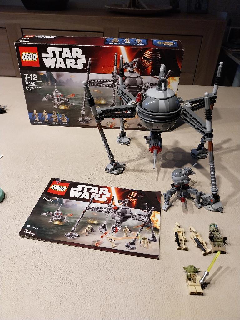 lego star wars 75142 Homing Spider Droid, Star Wars, Lego, Ophalen of Verzenden, Zo goed als nieuw