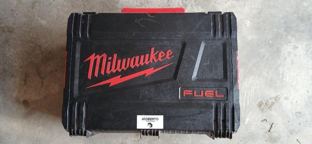 Set Milwaukee met boorhamer,haakse slijper,multitool, Ophalen, Gebruikt, Accuboormachine, Milwaukee