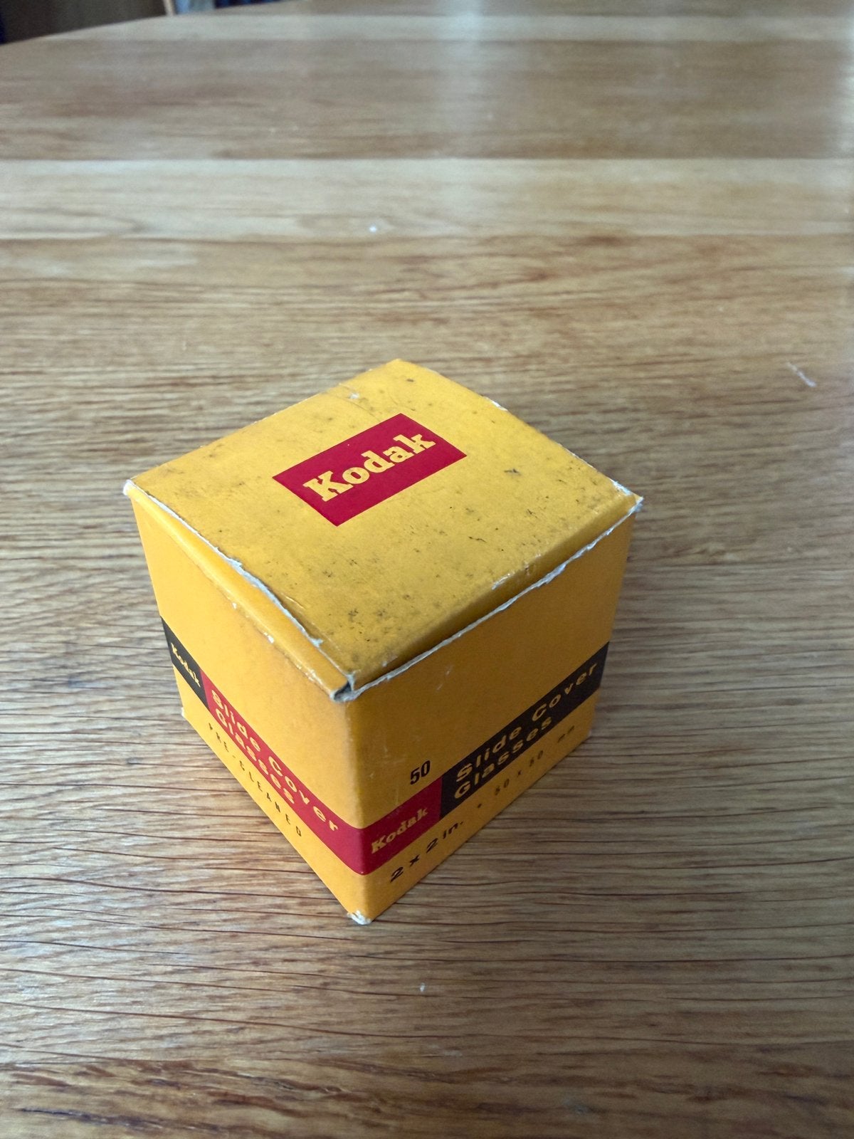 Kodak Slide Cover Glasses 5 x 5 cm, Enlèvement, Comme neuf