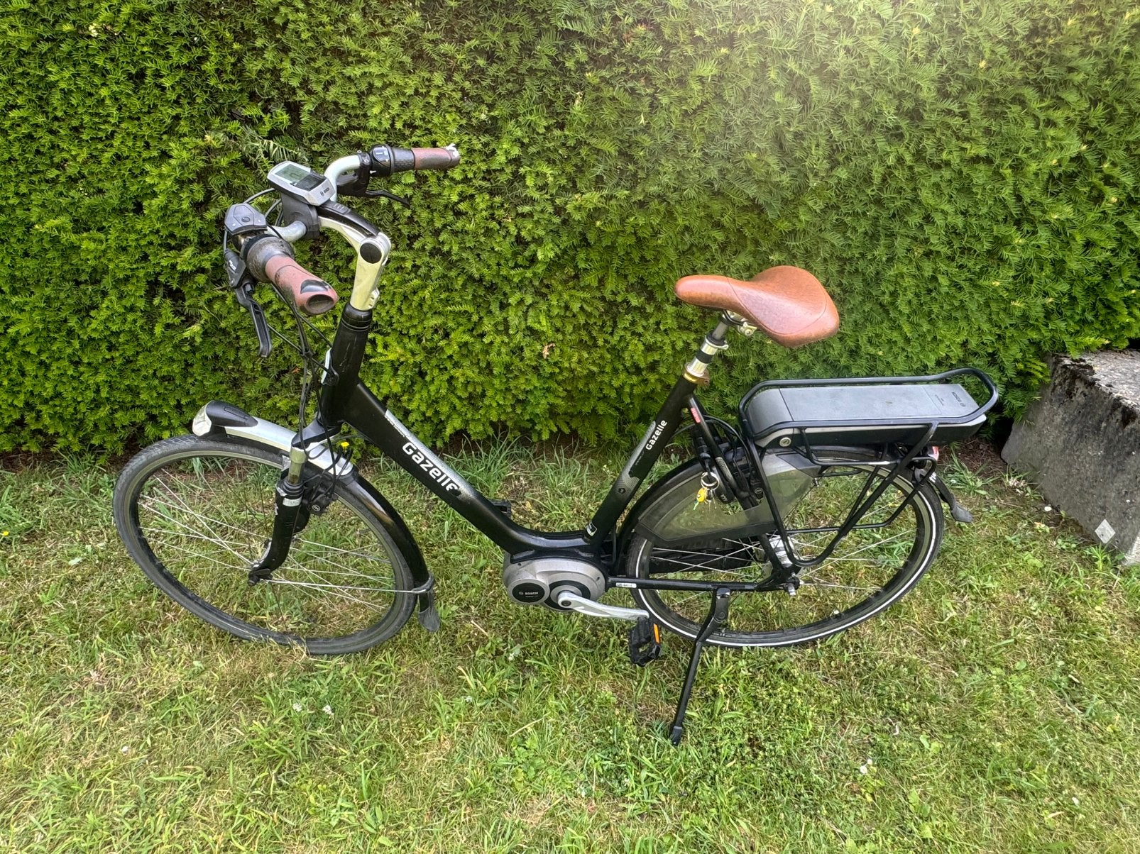 Elektrische Bosch gazelle midden motor, Fietsen en Brommers, Ophalen, Zo goed als nieuw, 59 cm of meer, Gazelle
