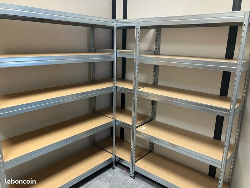 Étagères neuves 180x90, Articles professionnels, Aménagement de Bureau & Magasin | Entrepôt, Rayonnage & Stockage, Enlèvement