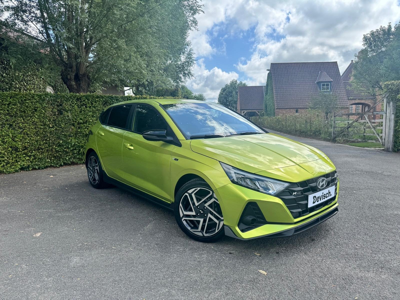 Hyundai i20 LIMITED EDITION N-LINE (bj 2025), Auto's, Voorwielaandrijving, Stof, Zwart, Bedrijf