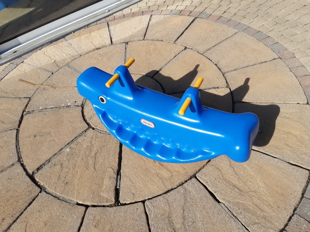Little Tikes Wip walvis, schommel, Ophalen, Gebruikt