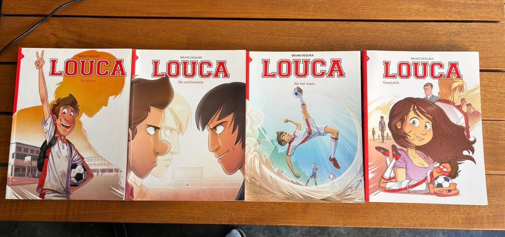 Louca strips 1 tot en met 4, Livres, Série complète ou Série, Enlèvement, Comme neuf