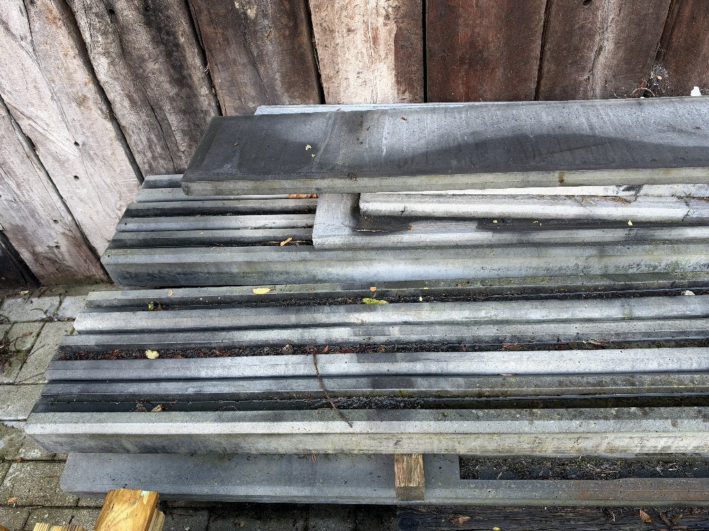 Betonnen gleufpalen, Enlèvement, Comme neuf, Autres matériaux, 2 mètres ou plus