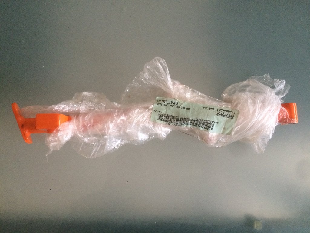 Buell zijstaander BLAZINGE ORANGE, nieuw voor buizenframes, Motoren, Ophalen, Nieuw
