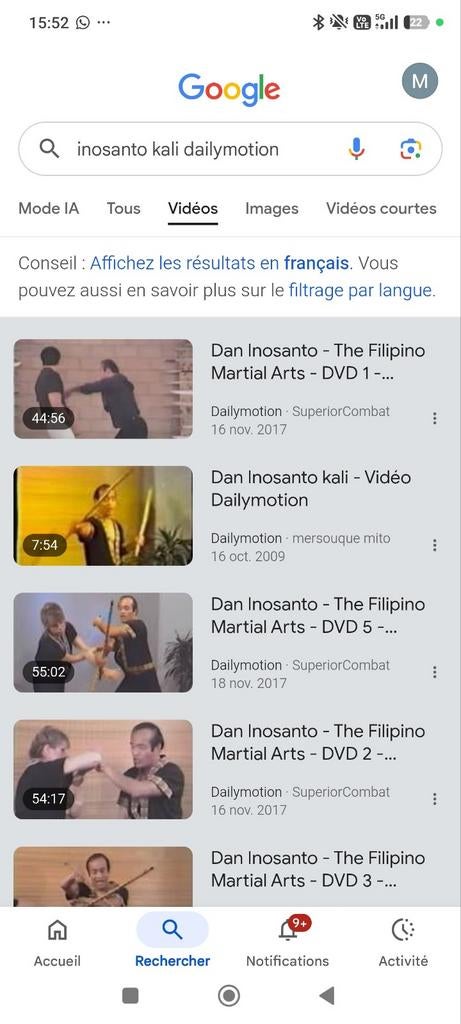 Partenaire arts martiaux