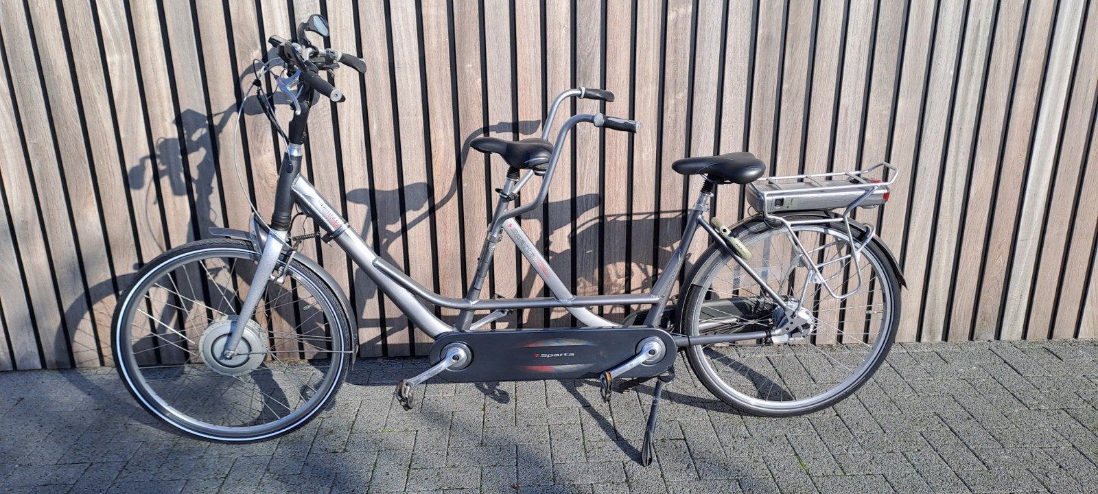 Tandem Sparta Double-e, Fietsen en Brommers, Ophalen, Gebruikt, Minder dan 10 versnellingen, Sparta