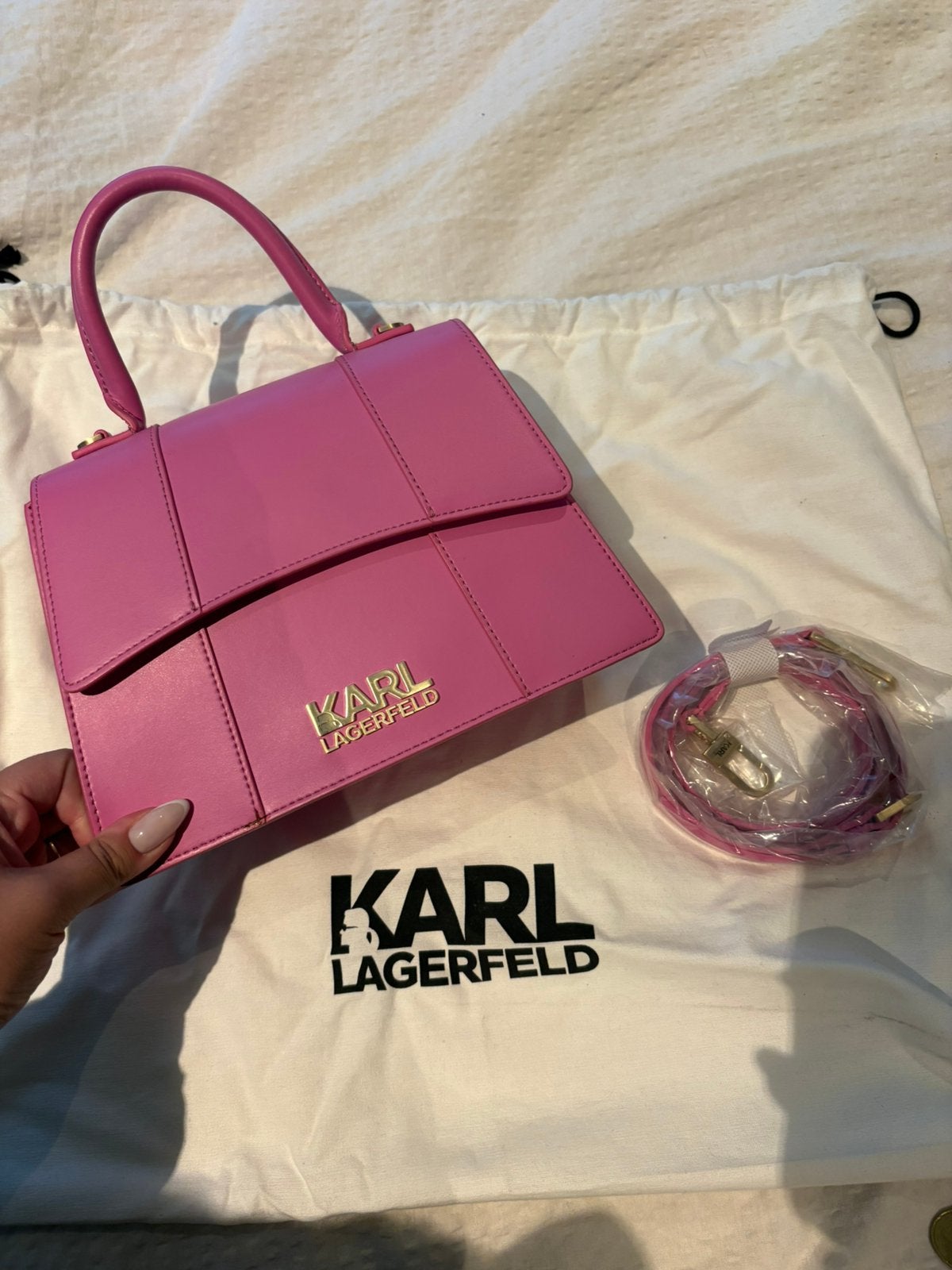 Karl Lagerfeld tas, Handtassen en Accessoires, Ophalen of Verzenden, Nieuw