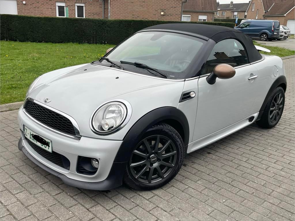 Mini Cooper Roadster Cabriolet Bj 2012 1.6 Benzine, Auto's, Lederen bekleding, Euro 5, Cabriolet, Roadster