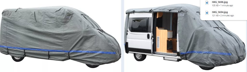 Nieuwe hoes camper van Hinderman, Caravanes & Camping, Camping-car Accessoires, Enlèvement ou Envoi