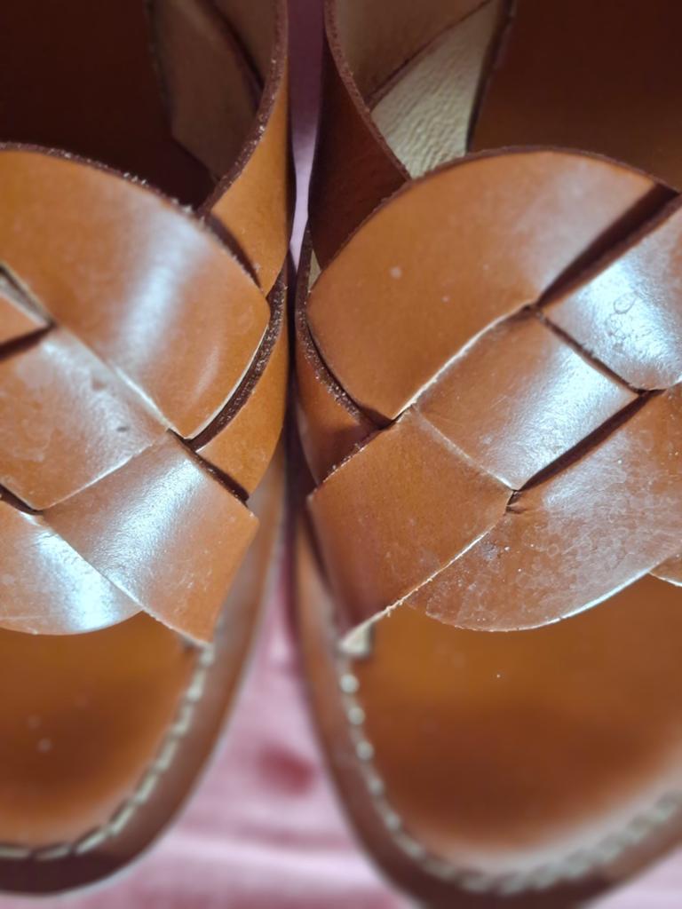 Slippers leder, Ophalen, Slippers