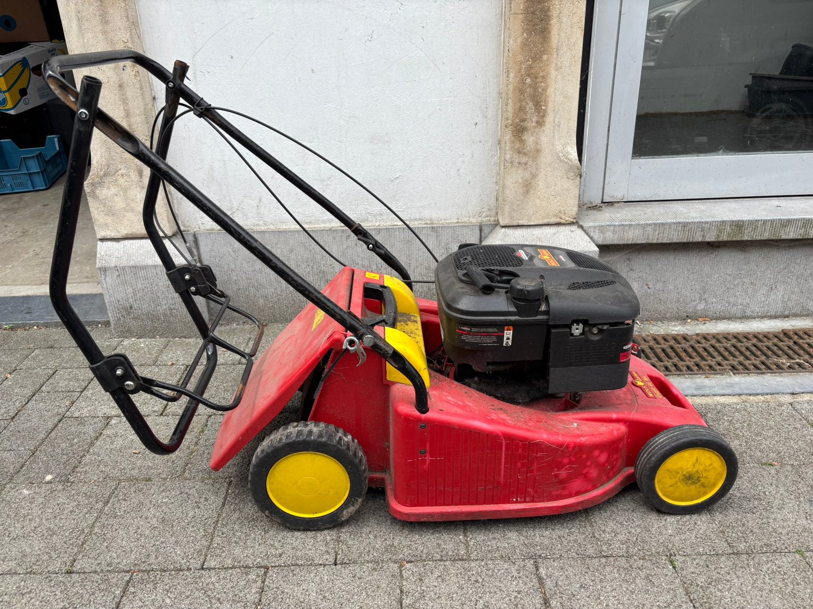 Grasmaaier op benzine, Enlèvement, Comme neuf, Tondeuses à gazon à essence