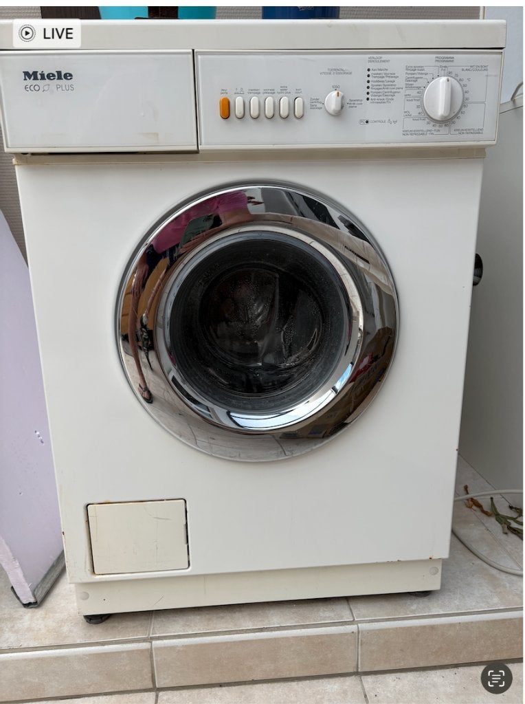 Miele Eco Plus wasmachine, Elektronische apparatuur, Wasmachines, Ophalen, 6 tot 8 kg, Voorlader, Minder dan 1200 toeren