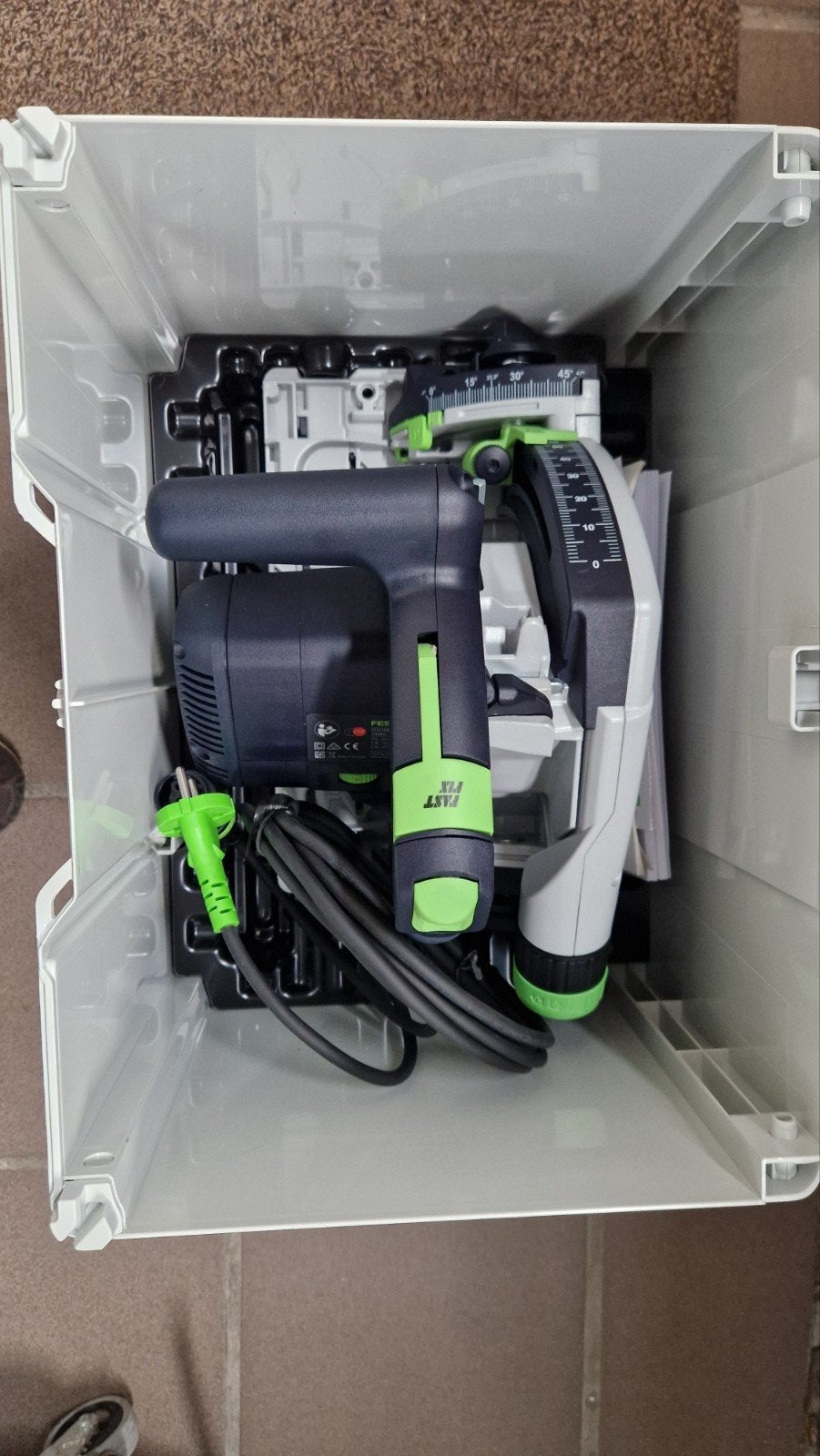 Scie plongeante Festool TS55 avec guide, Enlèvement, Neuf, Scie plongeante