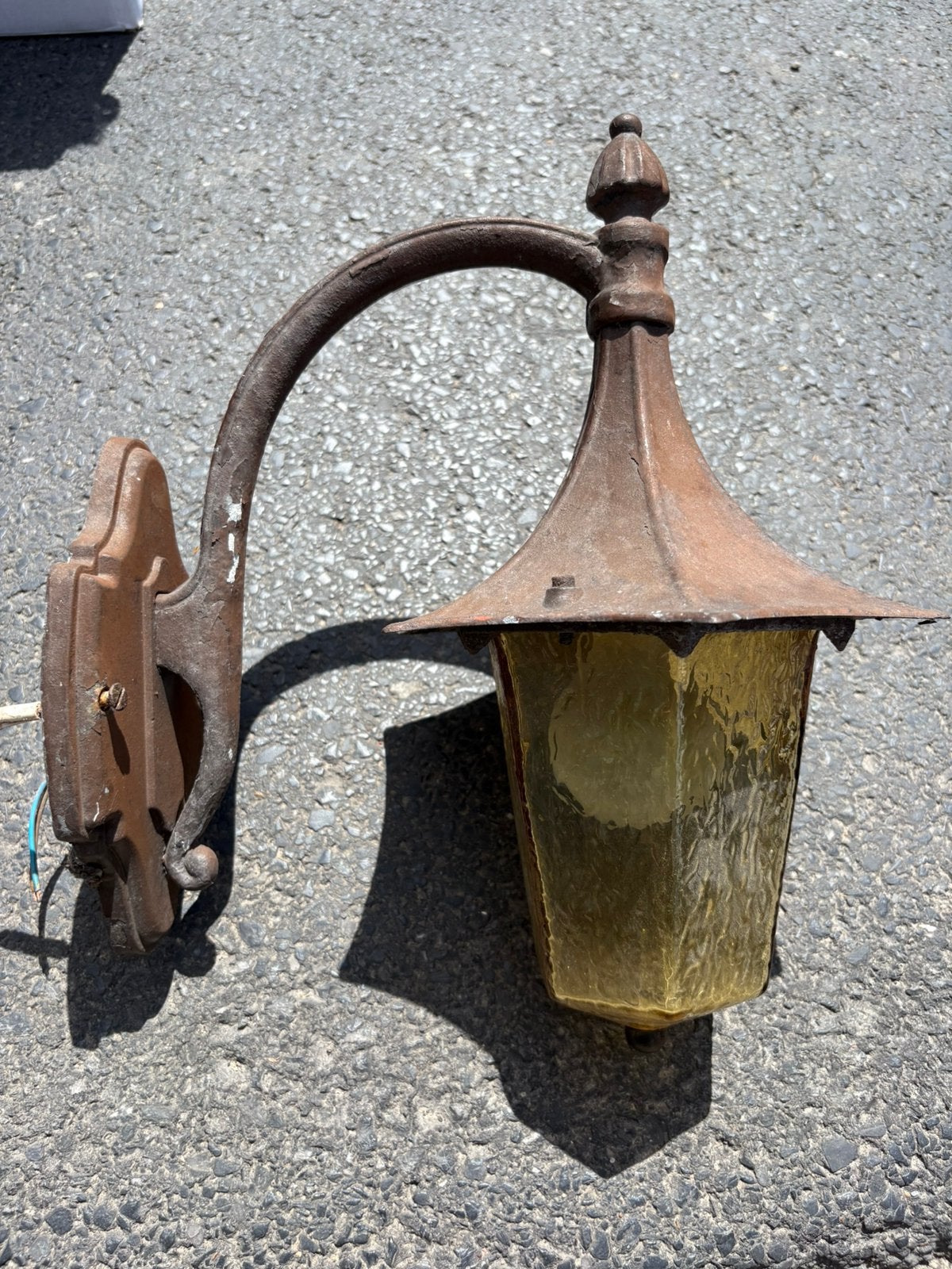 Oude muurlamp voor buiten, Tuin en Terras, Buitenverlichting, Ophalen, Gebruikt