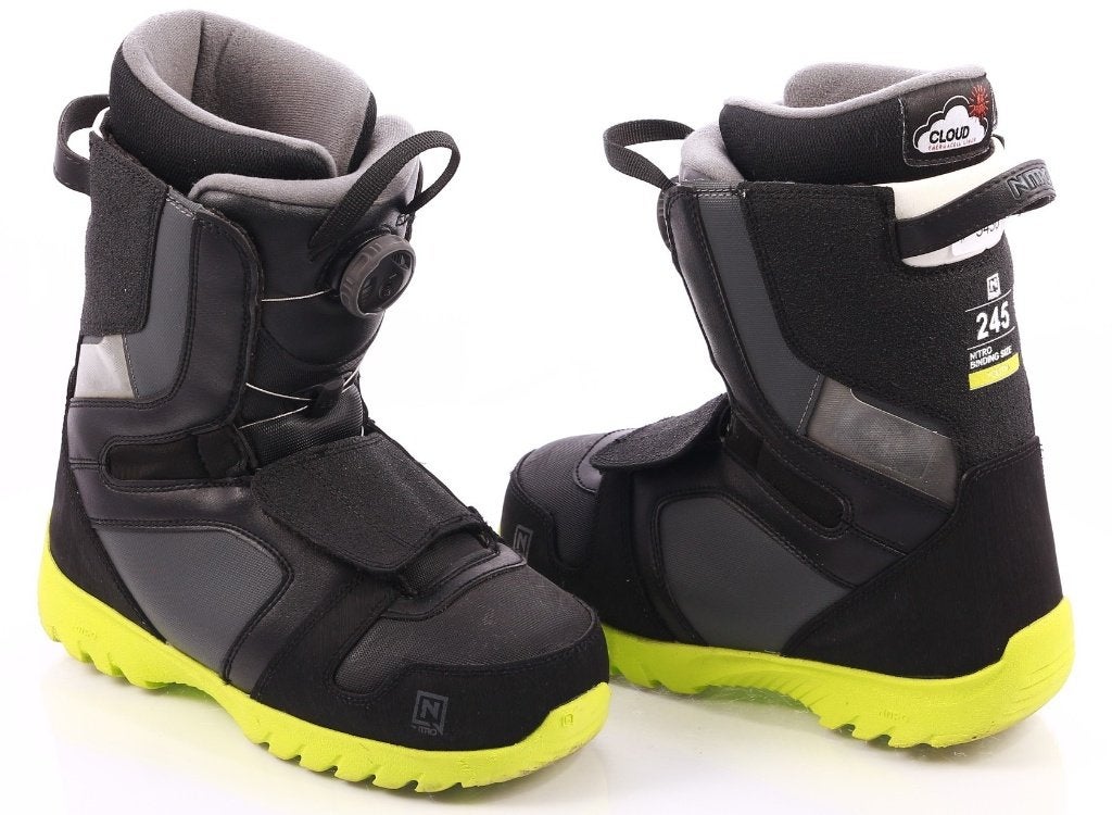36; 37; 38,5 EU kinder snowboard schoenen NITRO YOUTH BOA, Sport en Fitness, Verzenden, Gebruikt, Schoenen