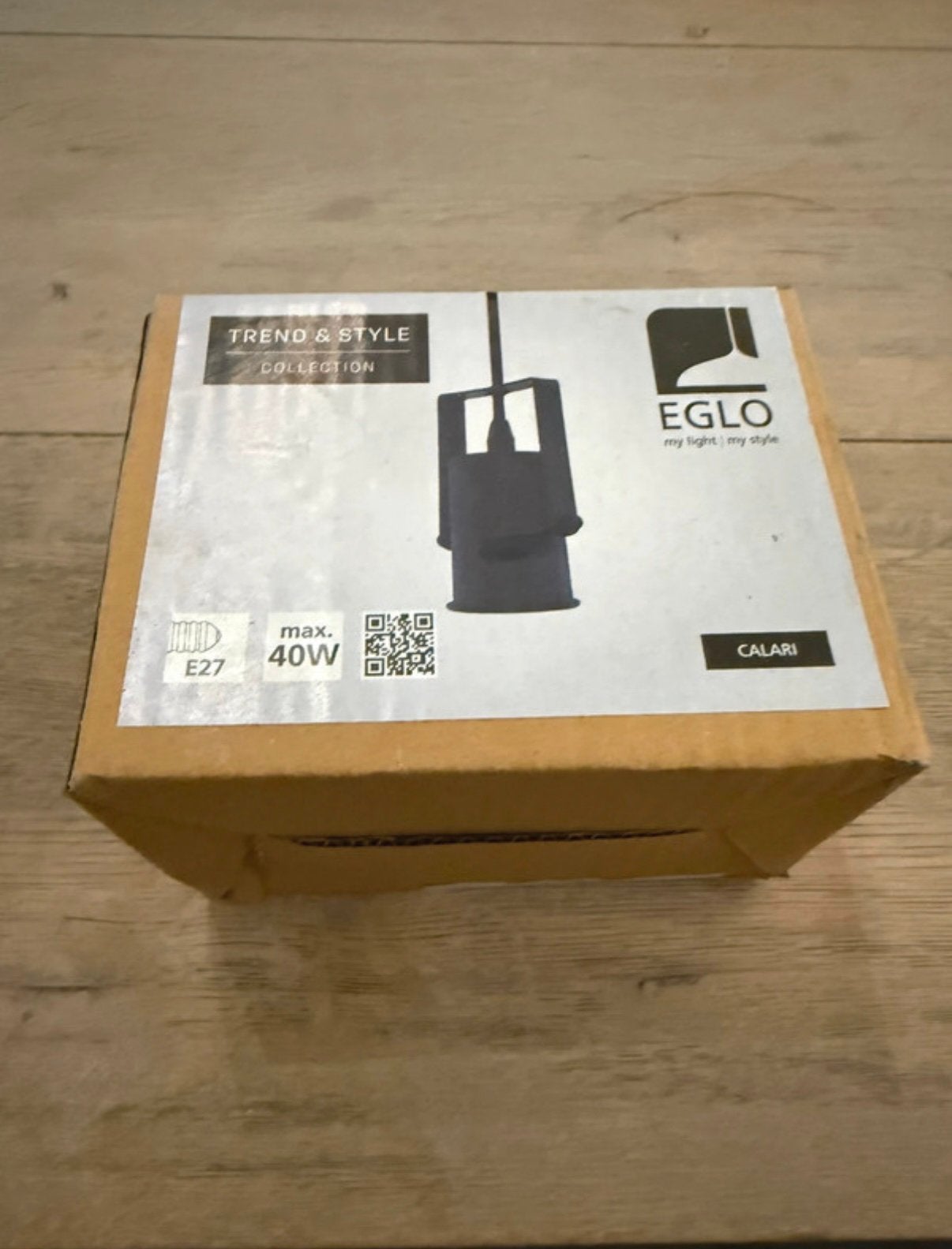 Suspension EGLO Calari noire – Luminaire design industriel, Maison & Meubles, Enlèvement ou Envoi, Neuf