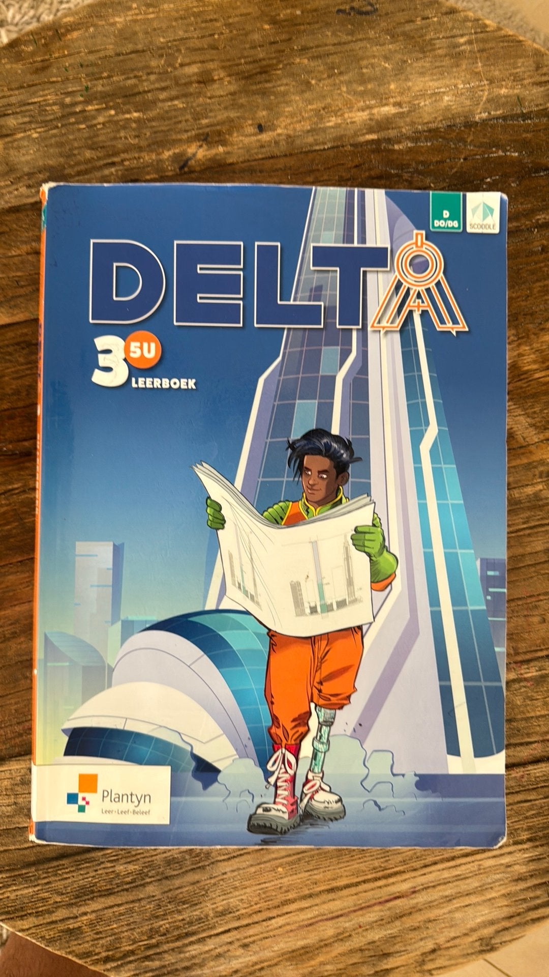 Delta 3 Leerboek - Doorstroomfinaliteit 5u, Boeken, ASO, Wiskunde A, Ylke Van Dun Greet Hex, Ophalen