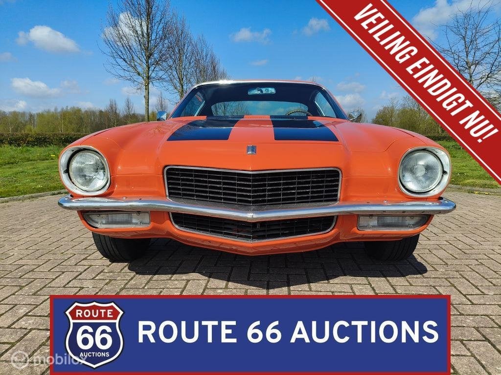 Chevrolet Camaro | 1970 | Route 66 Auctions, Autos, Oldtimers & Ancêtres, Achat, Entreprise, Chevrolet, Boîte manuelle