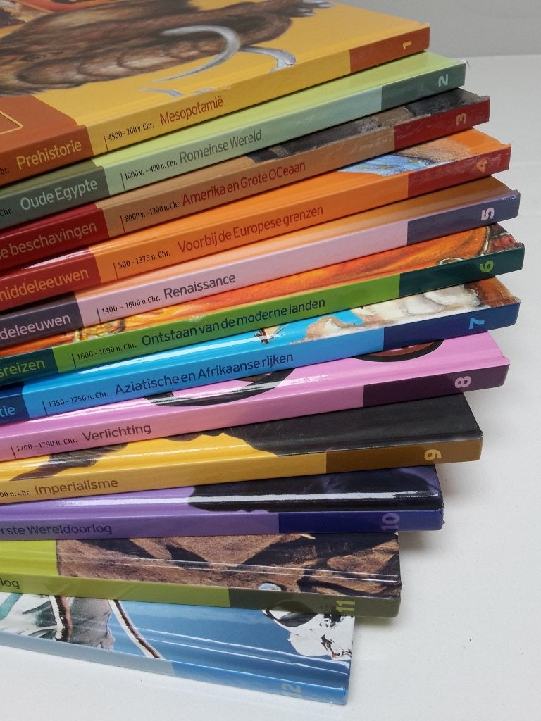 12-Delige reeks boeken Geschiedenis van de wereld, als nieuw, Ophalen of Verzenden, Zo goed als nieuw