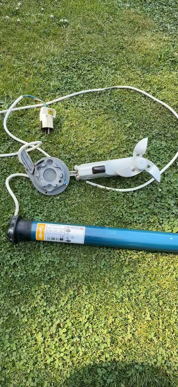 Somfy buismotor, Ophalen, Gebruikt
