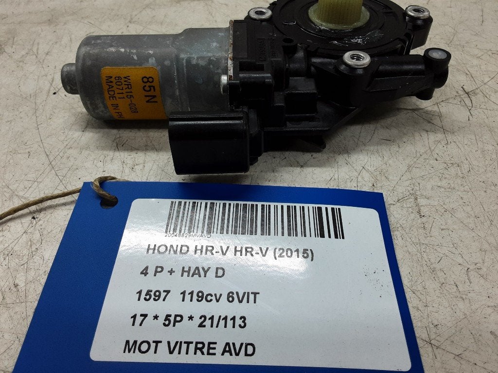 MOTEUR LEVE VITRE ELECTRIQUE AVANT DROIT Honda HR-V (RU), Utilisé, Avant, Honda