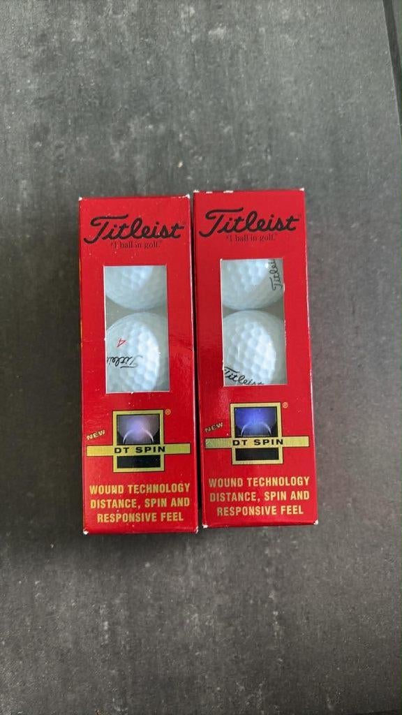 Titleist DT Spin golfballen – 6 stuks – ongebruikt, Sport en Fitness, Golf, Ophalen of Verzenden, Nieuw, Bal(len), Overige merken