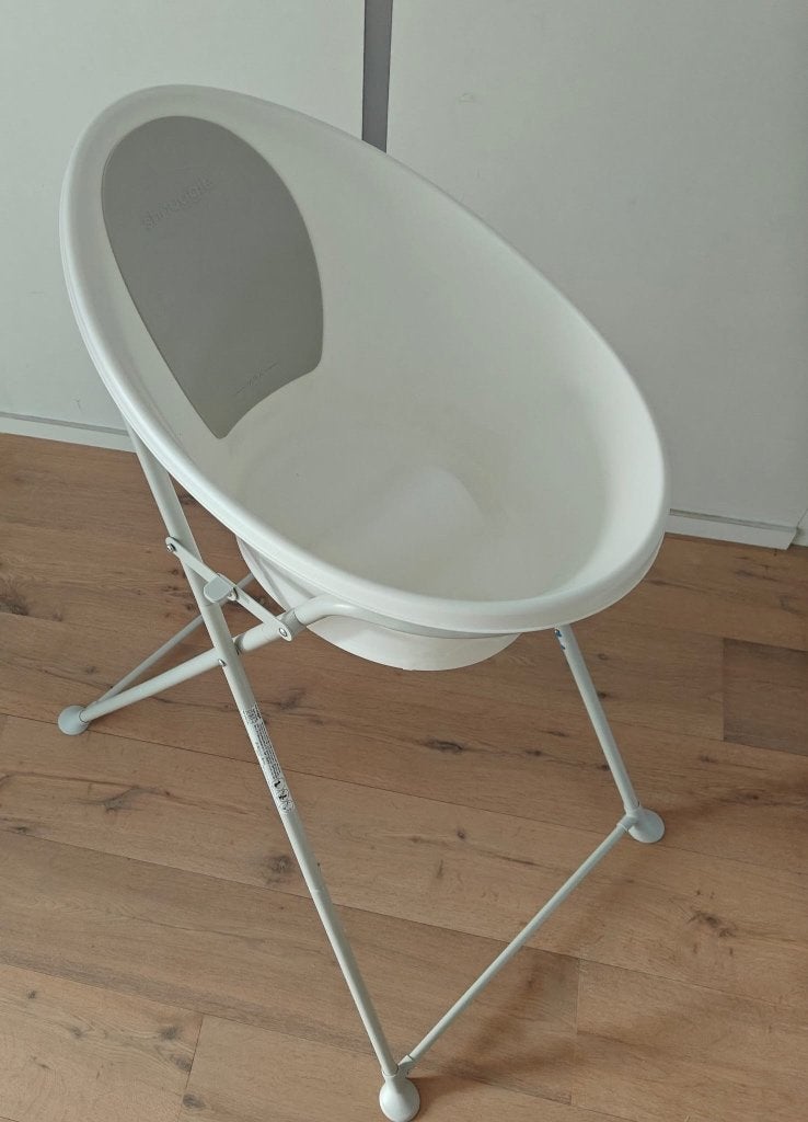 Bad + badstaander Shnuggle, Ophalen, Zo goed als nieuw, Badje, Overige merken