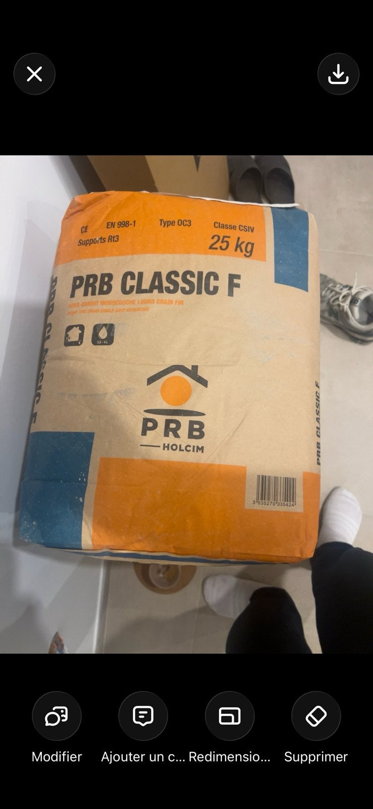 PRB classic F, Enlèvement, Comme neuf