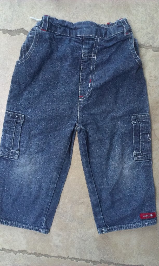 1 euro koopjes ! stoere jeans broek mt 86, Kinderen en Baby's, Broekje, JBC, Ophalen of Verzenden, Zo goed als nieuw