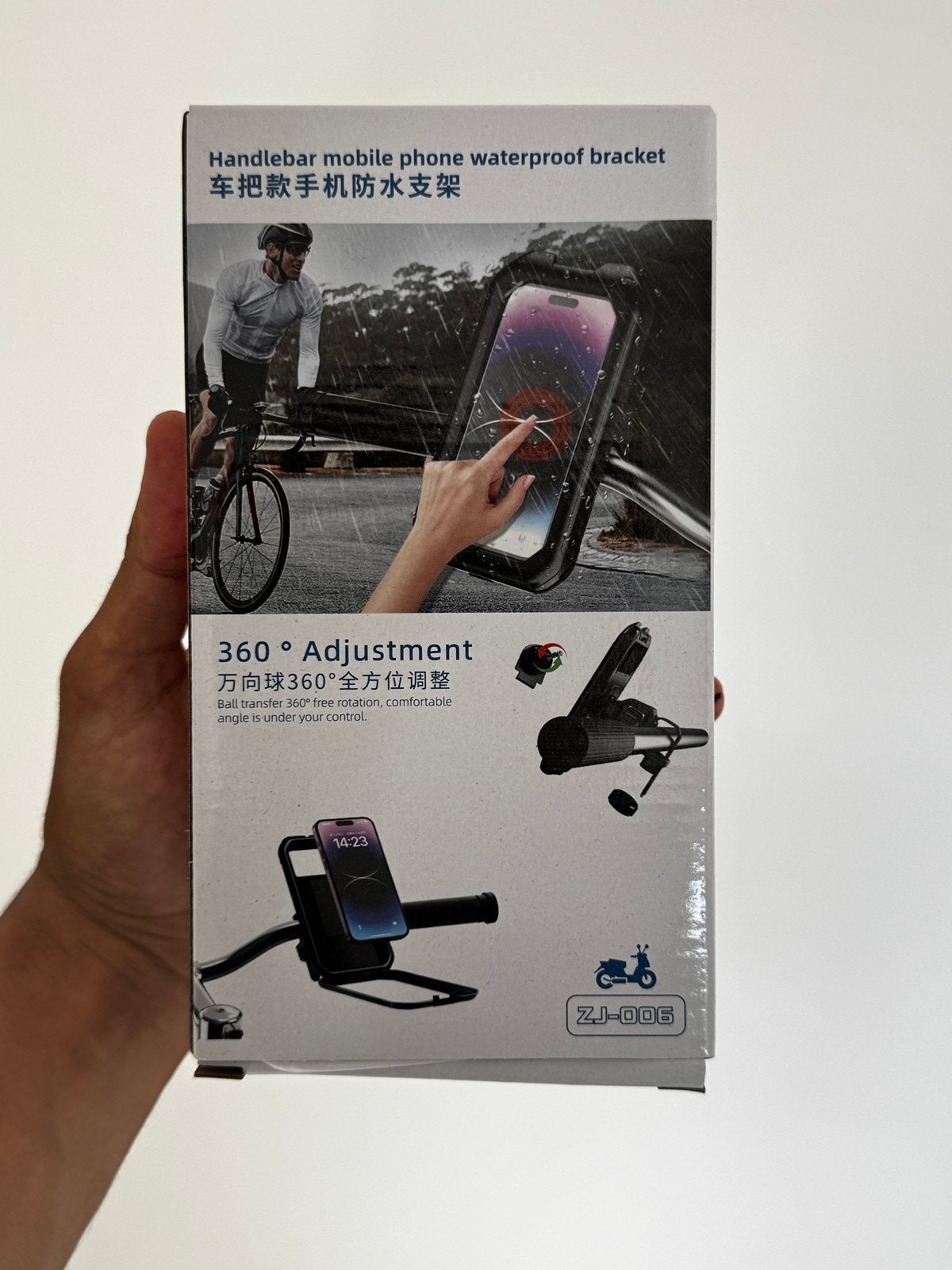 Support de téléphone pour vélo waterproof, Enlèvement, Comme neuf, Vélo