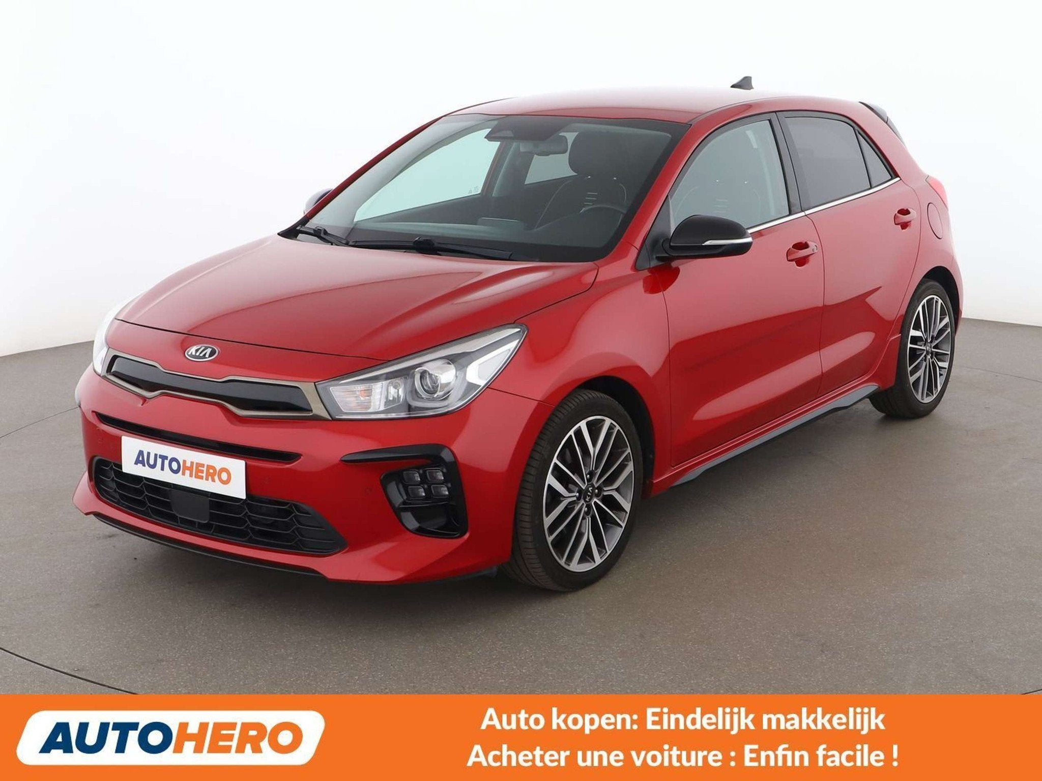 Kia Rio 1.0 TGDI GT Line (année de construction 2020), Autos, Kia, Rouge, Achat, 998 cm³, Boîte manuelle