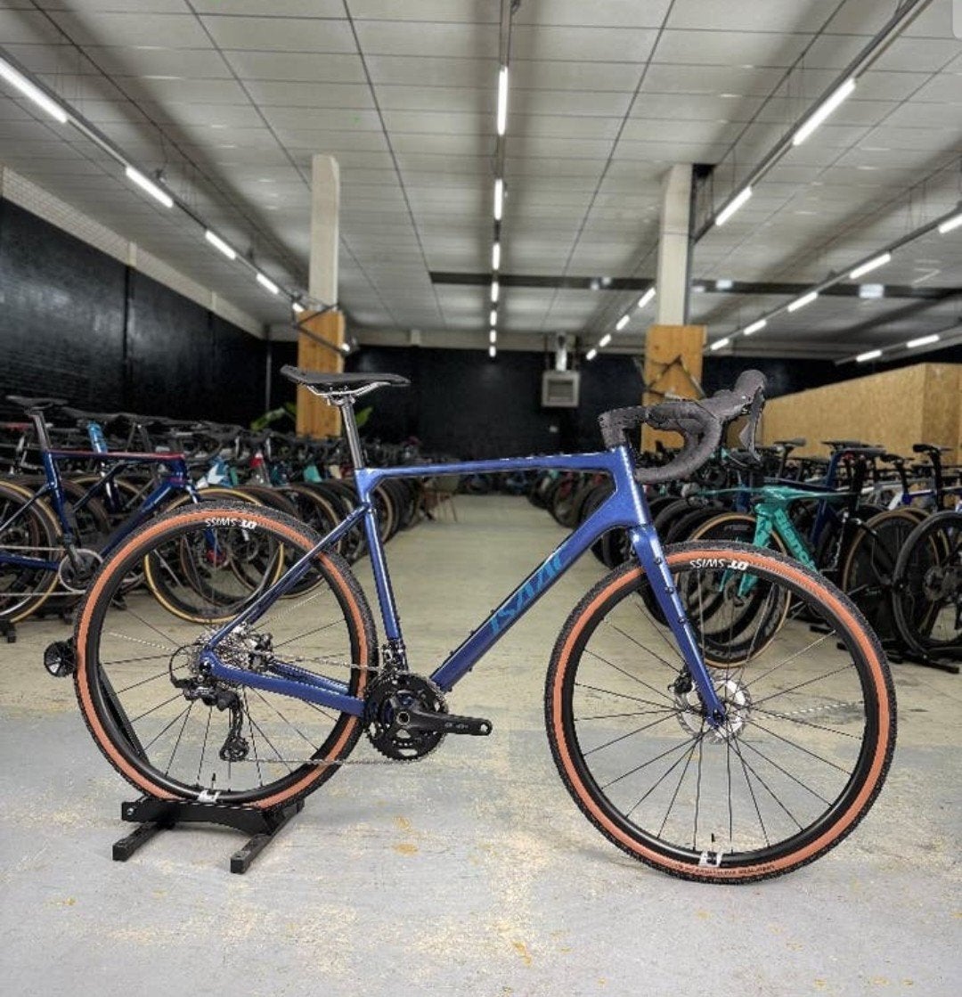 NIEUW Isaac Kaon Gravel Ocean Blue maat L., Fietsen en Brommers, Ophalen