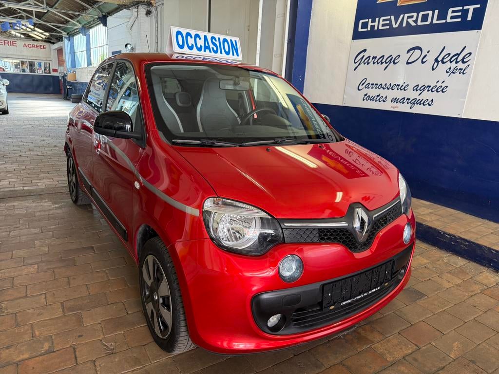 Renault Twingo Limited 1.0 i 71 cv 2018 58.000 km airco, Rouge, Euro 6, Entreprise, Garantie prolongée