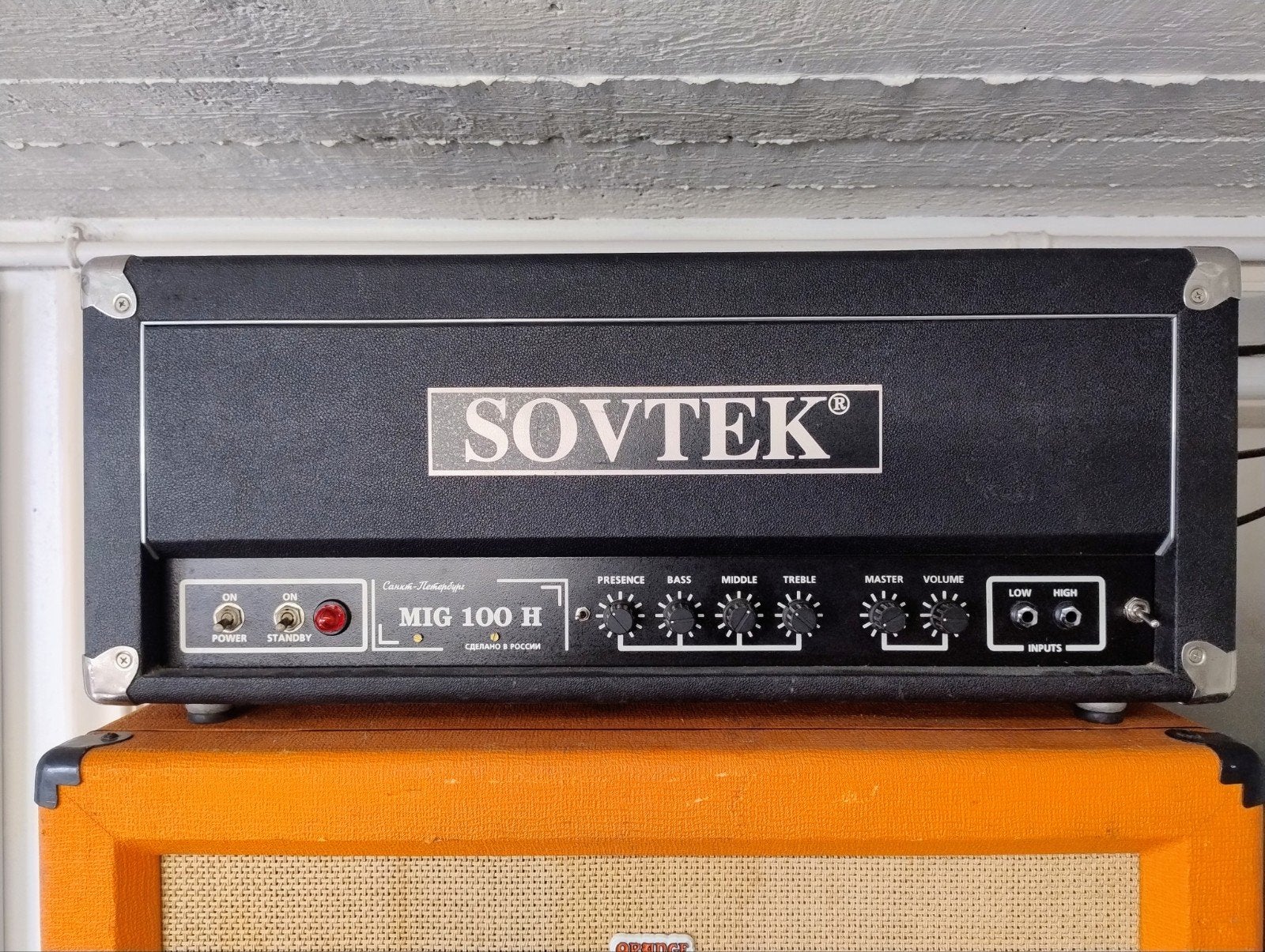 sovtek mig 100 h, Musique & Instruments, Amplis | Basse & Guitare, Enlèvement