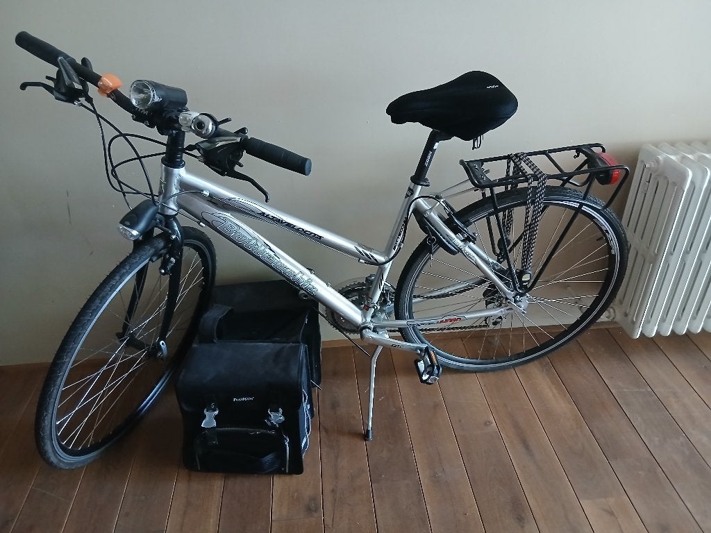 Damesfiets, Velgrem, 47 tot 50 cm, Versnellingen, Zo goed als nieuw