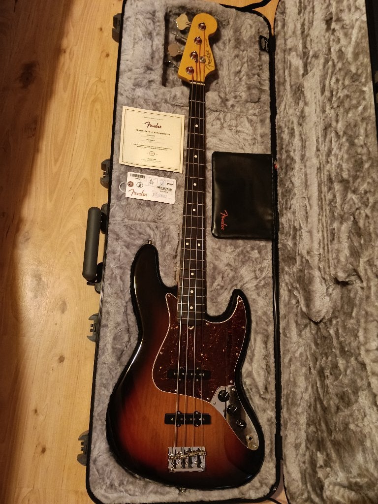 Fender American Pro II Jazz Bass, Muziek en Instrumenten, Snaarinstrumenten | Gitaren | Bas, Ophalen, Zo goed als nieuw, Elektrisch