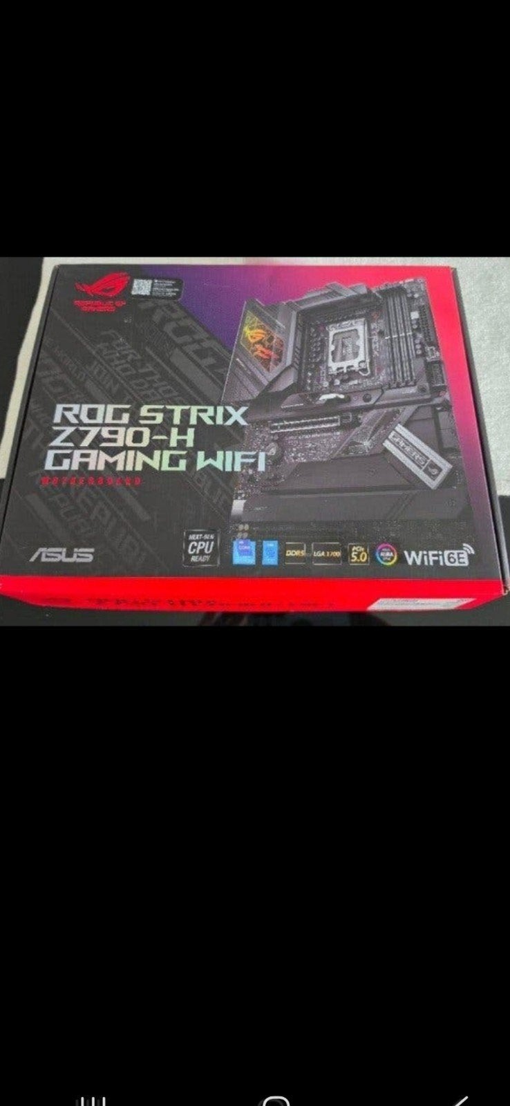 ASUS ROG STRIX Z790-H GAMING WI-FI Carte mère, Informatique & Logiciels, Enlèvement
