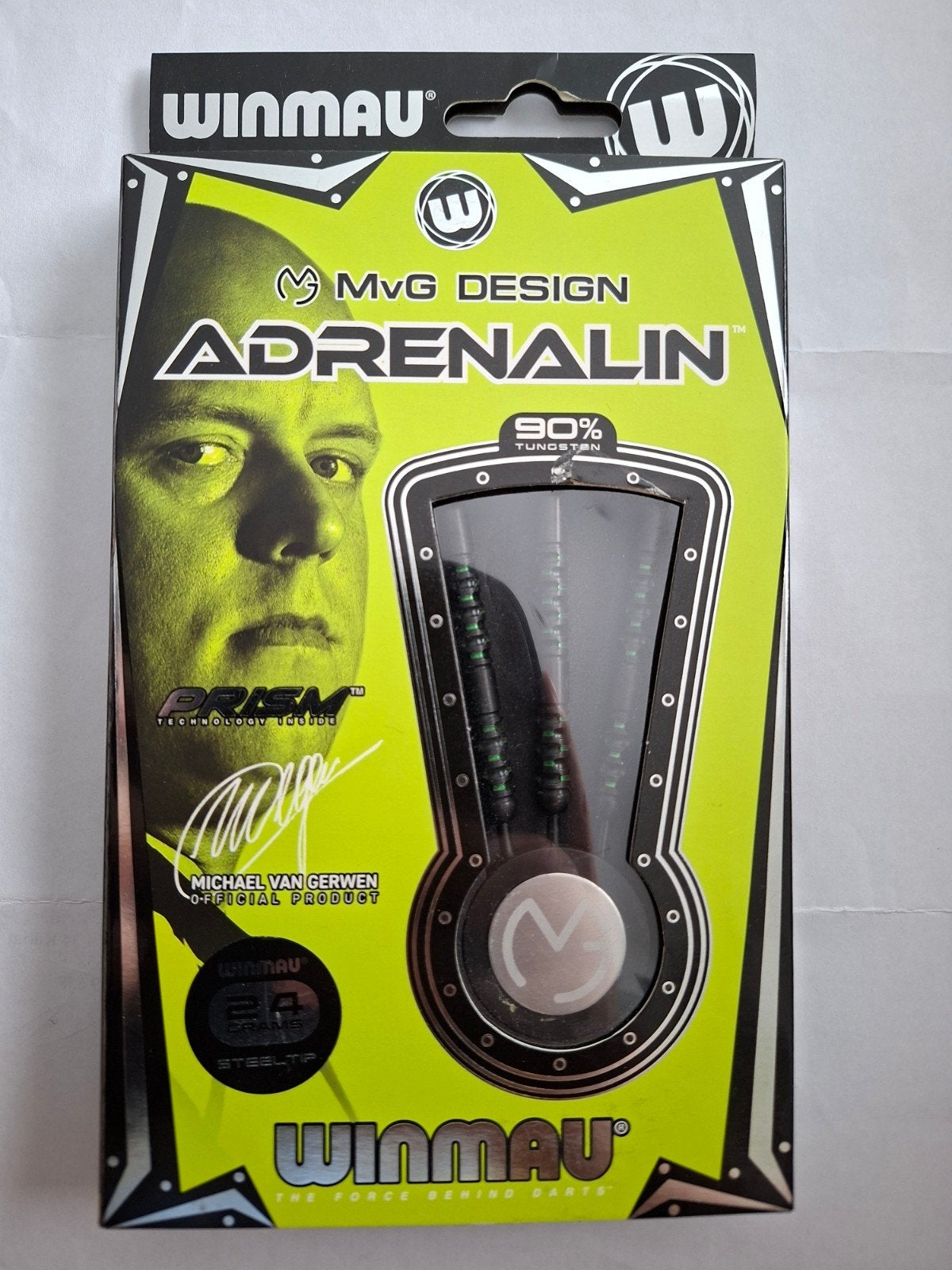 Nieuw Michael Van Gerwen Adrenalin 24 gr, Sport en Fitness, Ophalen of Verzenden, Nieuw, Pijlen