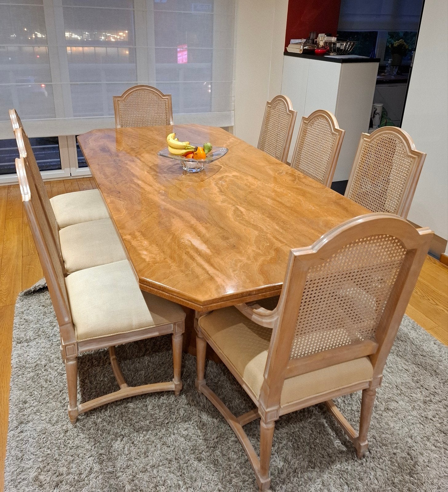 Table en marbre Roche Bobois, Enlèvement, Comme neuf, Cinq personnes ou plus